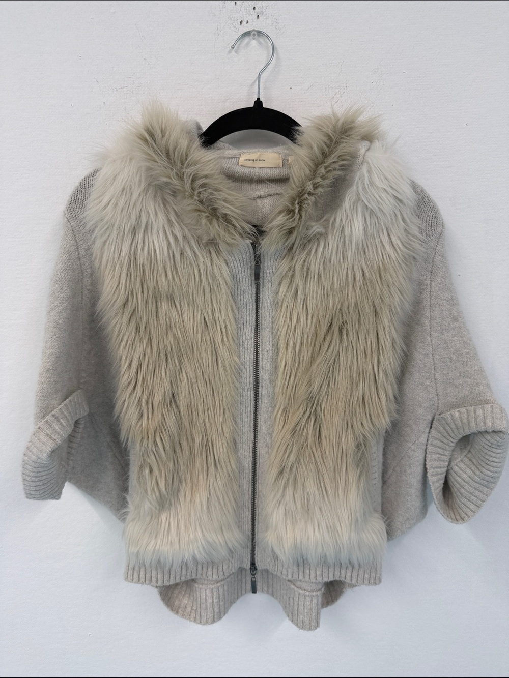 Anthropologie Sleeping On Snow Hooded Sweater